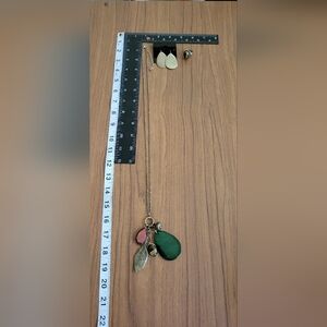 Jewelry Bundle Three Piece Set. Necklace, earrings, and Tigers Eye Ring.